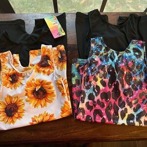 4 Leotards - 2T-3T